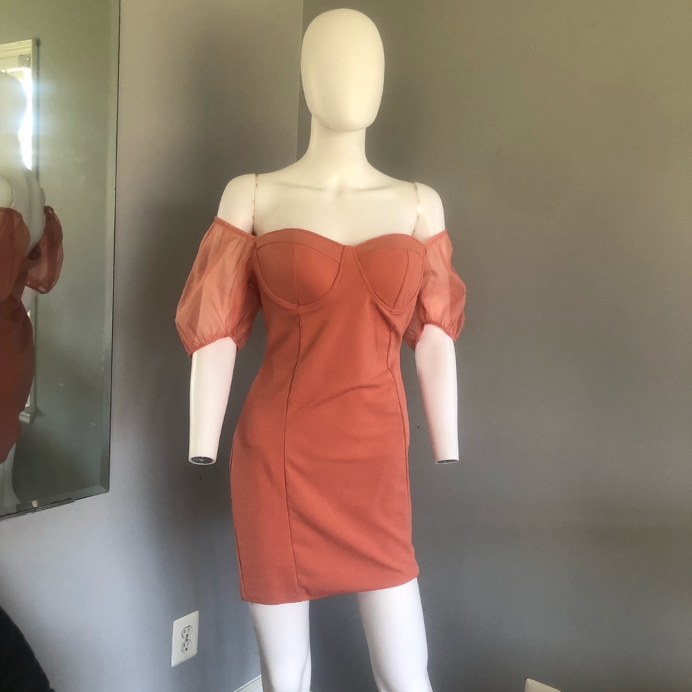 Off shoulder dress